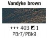 
                    Van Gogh Oljef&auml;rg 40 ml - Vandyke brown
