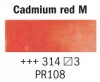 
                    Rembrandt Akvarellfärg 5 ml - Cadmium red medium
