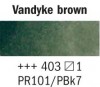 
                    Rembrandt Akvarellf&auml;rg 5 ml - Vandyke brown
