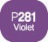 Touch Twin Marker Violet P281