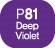 Touch Twin Marker Deep Violet P81