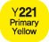Touch Twin Marker Primary Yellow Y221