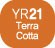 Touch Twin Marker Terra Cotta YR21