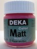 Hobbyf&auml;rg DEKA ColorMatt 50 ml Pink  1229