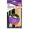 Ritpennset Simply Pencil Drawing 13 Piece Tin Set