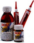 Glasfärg DEKA Transp. 125 ml Svart  0290