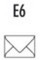 Kuvert 1001 <E6 5-p  Azure Blue 393