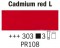 Rembrandt Akrylfärg 40 ml - Cadmium red light
