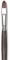 Escoda teijinfiberpensel - flat, Bredd 12,1 mm, längd 17 mm