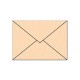 Kuvert Artoline envel. <E6 salmon