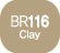 Touch Twin Marker Clay BR116