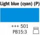 Talens Gouache-Light blue cyan