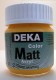 Hobbyfärg DEKA ColorMatt 50 ml Gul  1207