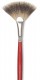 Escoda solfjäderpensel i Badgerhår, Bredd 8,1 mm, längd 17 mm
